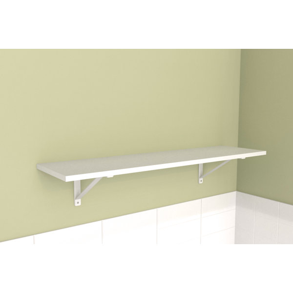 ClosetMaid Basic Wall Shelves Bracket Shelf & Reviews Wayfair